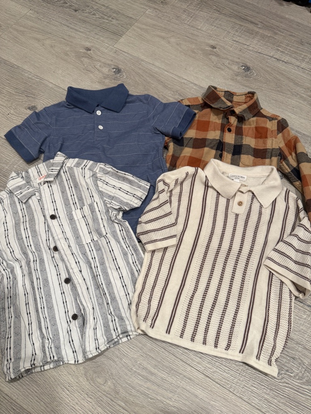 Cat & Jack Elegant Shirt Set Toddler Boy 4t